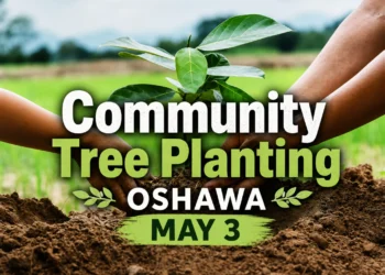 community tree planting oshawa may 3