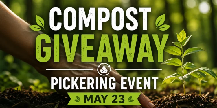 compost giveaway pickering event may 23