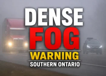 dense fog warning southern ontario