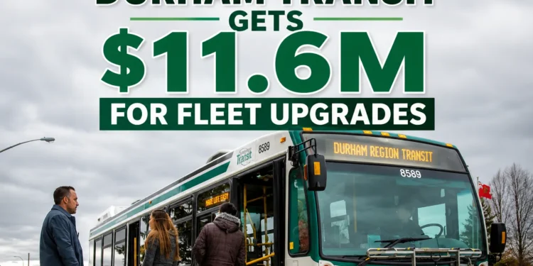 durham transit gets $11.6m for fleet upgrades