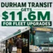 durham transit gets $11.6m for fleet upgrades