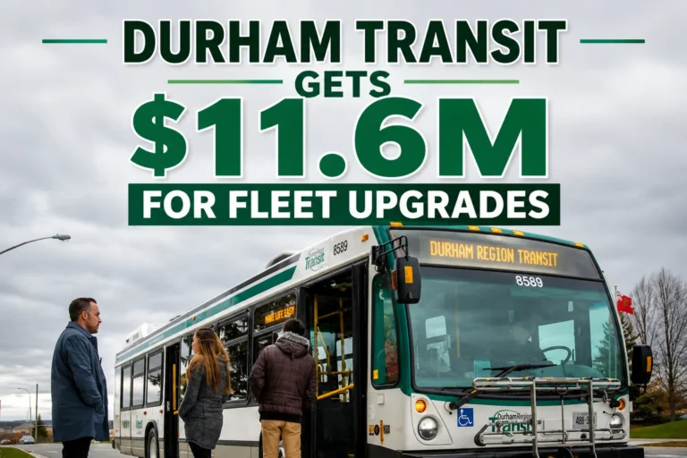 durham transit gets $11.6m for fleet upgrades