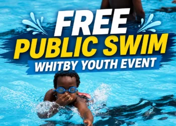 free public swim whitby youth event