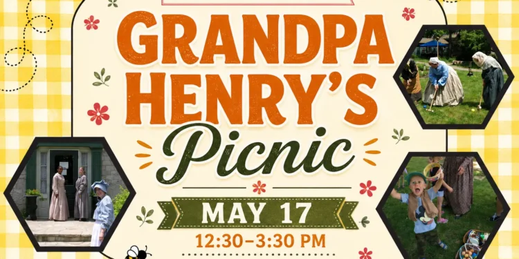 Grandpa Henry’s Picnic Returns to Oshawa Museum for International Museum Day grandpa henry’s picnic oshawa event