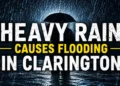 heavy rain causes flooding in clarington