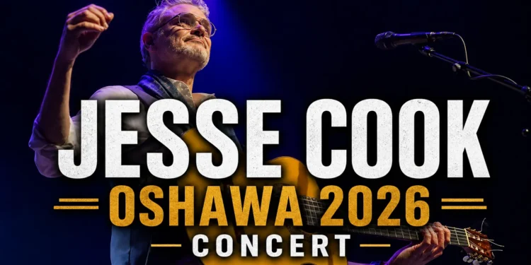 jesse cook oshawa 2026 concert