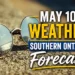 may 10 weather southern ontario forecast