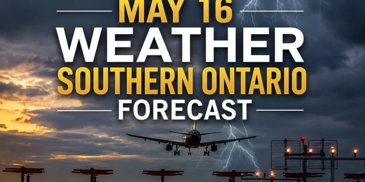 May 16 Weather Southern Ontario Forecast Calls for Thunderstorms may 16 weather southern ontario forecast