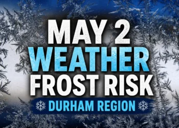 may 2 weather frost risk durham region