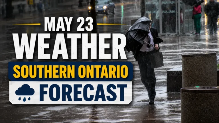 may 23 weather southern ontario forecast