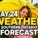 may 24 weather southern ontario forecast