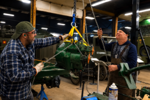 PROJECT 1918 Episode 4 Pushes Deeper Into the Restoration of Two First World War Vehicles Nash Transmission coming out