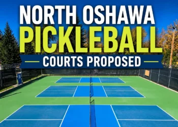 north oshawa pickleball courts proposed