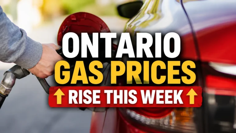 ontario gas prices rise this week