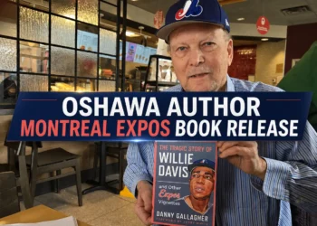 oshawa author montreal expos book release
