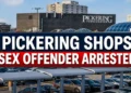 pickering shops sex offender arrested