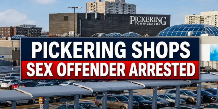 pickering shops sex offender arrested