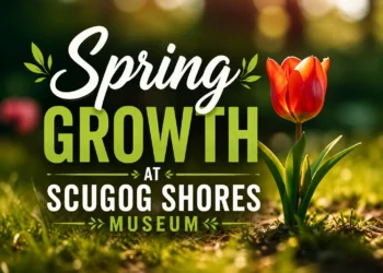 spring growth at scugog shores museum