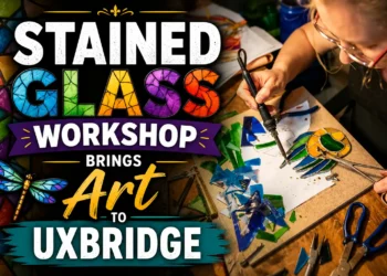 stained glass workshop brings art to uxbridge