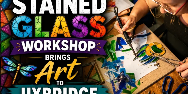 Learn the Art of Stained Glass at Uxbridge Honeycomb Workshop stained glass workshop brings art to uxbridge