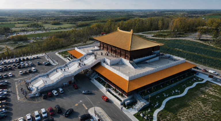 Hidden Just Outside Durham, Ontario’s Wutai Shan Buddhist Garden Feels Like Another World temple