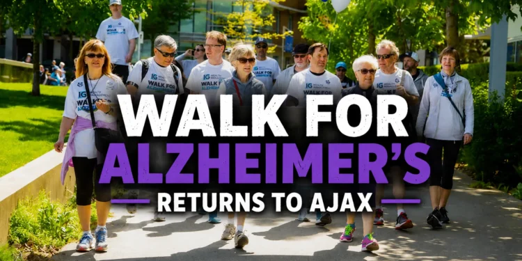 walk for alzheimer’s returns to ajax