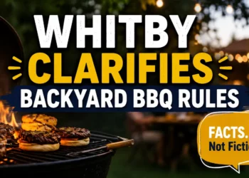 whitby clarifies backyard bbq rules