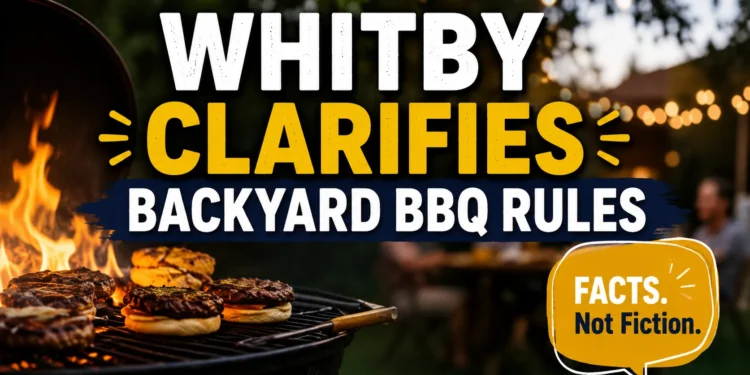 whitby clarifies backyard bbq rules