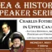 whitby hosting charles fothergill event