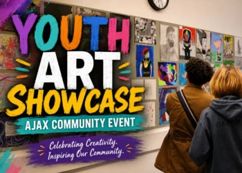 youth art showcase ajax community event