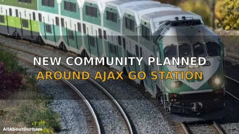 New Community Planned Around Ajax GO Station