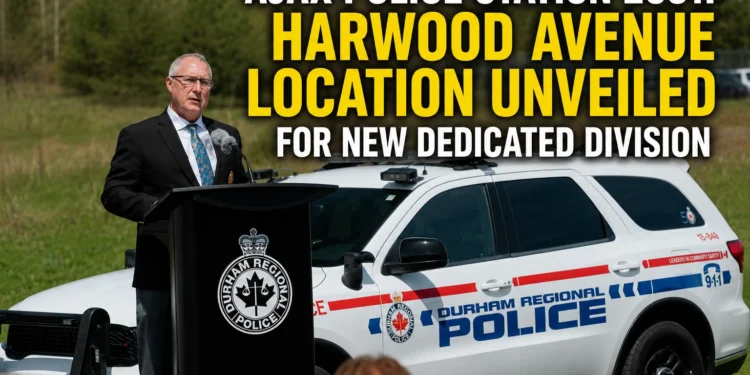 Ajax Police Station 2031: Harwood Avenue Location Unveiled for New Dedicated Division ajax police station