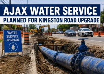 Ajax Water Service Planned for Kingston Road Upgrade ajax water service