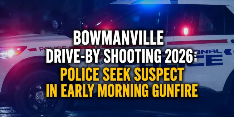 bowmanville drive by shooting
