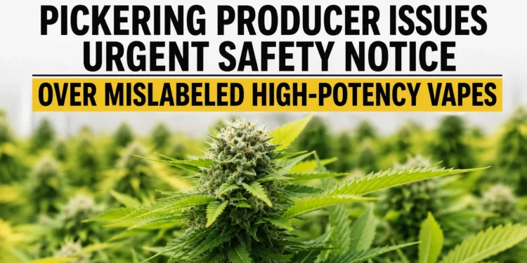 cannabis recall