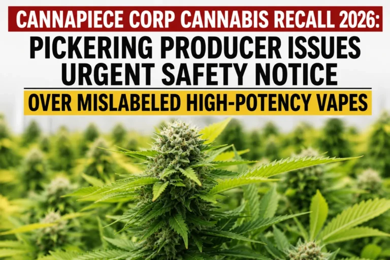cannabis recall