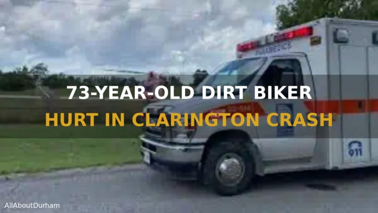 73-Year-Old Dirt Biker Seriously Hurt After Clarington Dirt Bike Crash