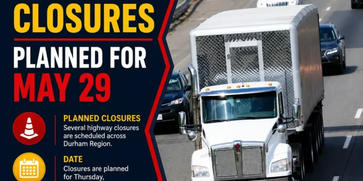 durham highway closure