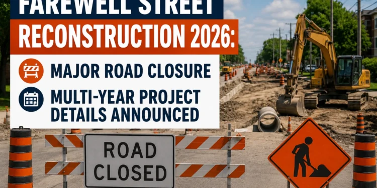 farewell street reconstruction