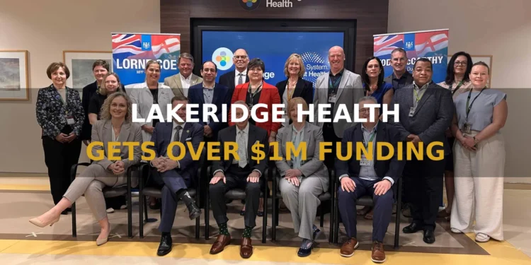 Lakeridge Health Funding Tops $1 Million for Priority Programs in Durham Lakeridge Health Funding Tops $1 Million for Priority Programs in Durham