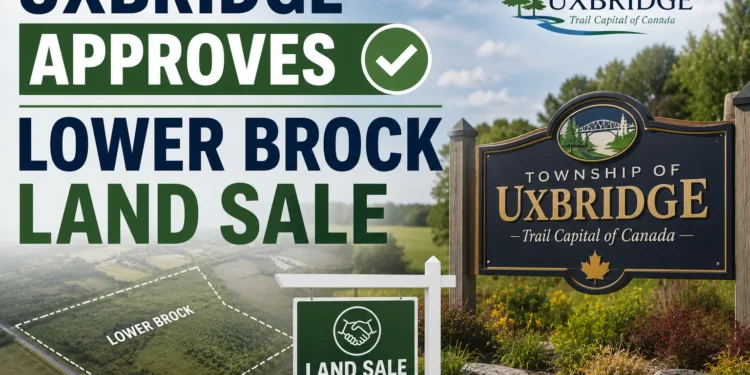 lower brock land sale