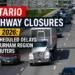ontario highway closure