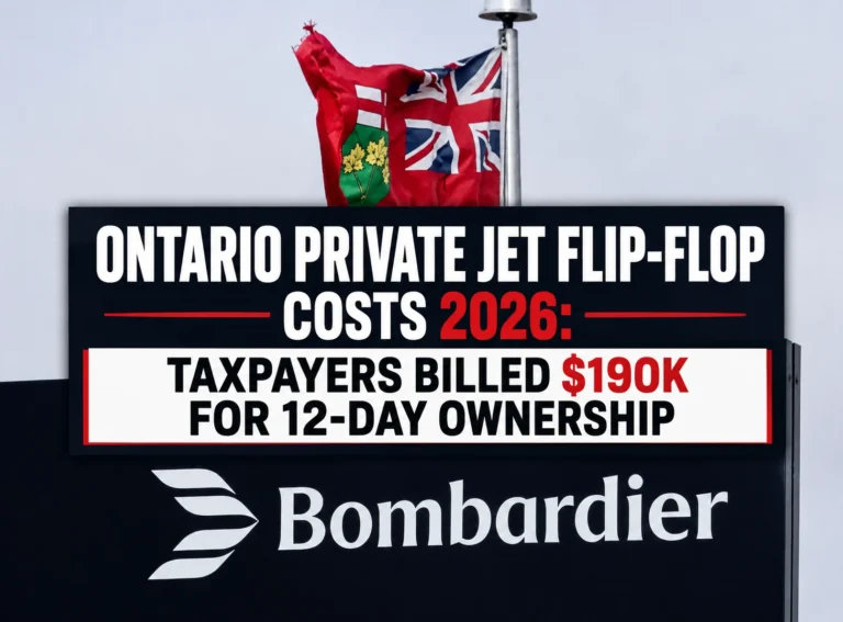 ontario private jet