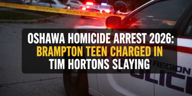 oshawa homicide arrested