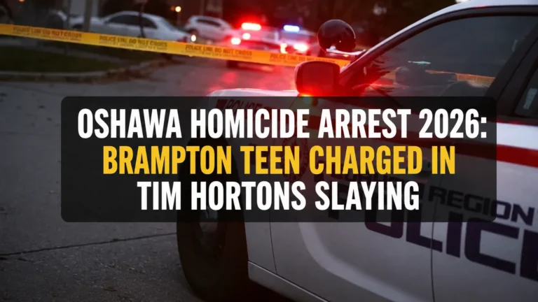 oshawa homicide arrested