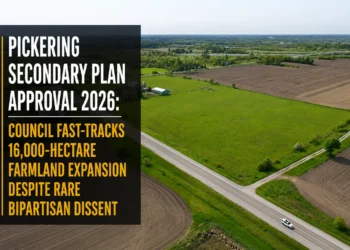 Pickering Secondary Plan Approval 2026: Council Fast-Tracks 16,000-Hectare Farmland Expansion Despite Rare Bipartisan Dissent secondary plan