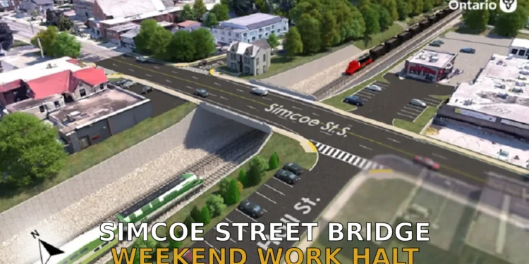 Simcoe Street Bridge Weekend Work Stoppage Draws Ire From Oshawa Councillor