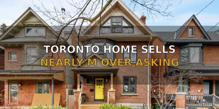 Toronto Home Sells Nearly $1M Over Asking Price