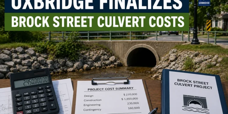 uxbridge culvert