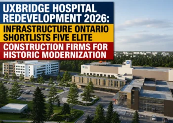 Uxbridge Hospital Redevelopment 2026: Infrastructure Ontario Shortlists Five Elite Construction Firms for Historic Modernization uxbridge hospital